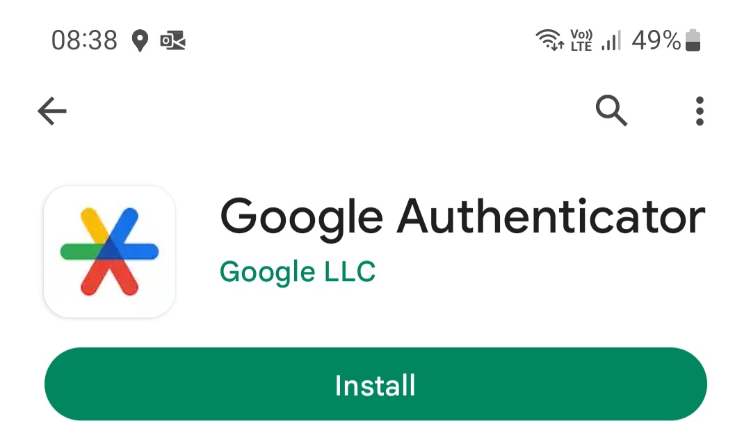 Install Google Authenticator